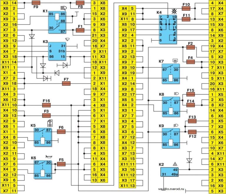 Предохранитель прикуривателя 2114 схема