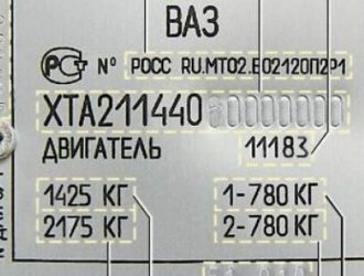 Номер двигателя на ваз 2114 — где находится, как найти
