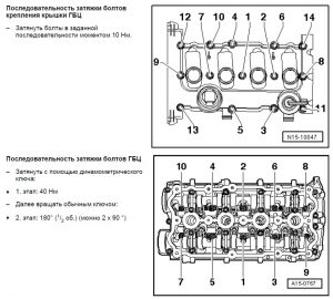 Момент затяжки ваз 2105